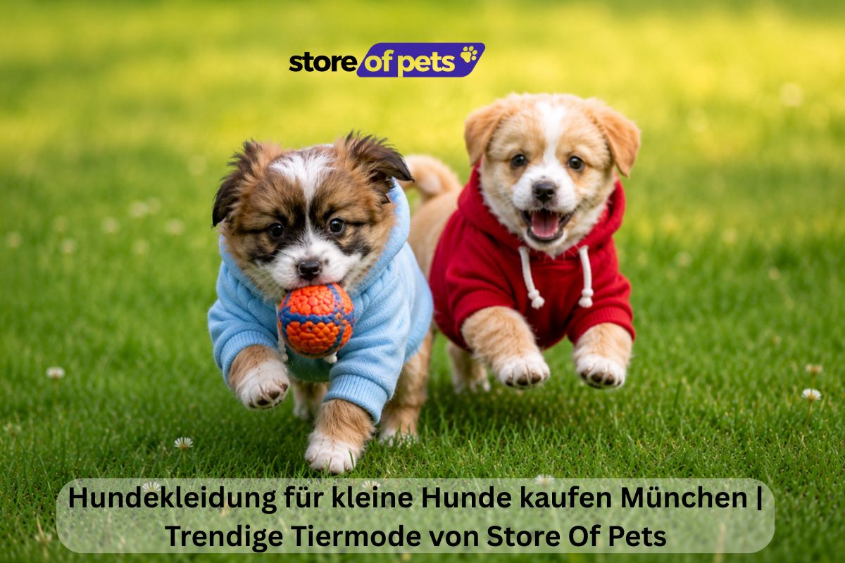 Hundekleidung für kleine Hunde kaufen München  | Trendige Tiermode von Store Of Pets