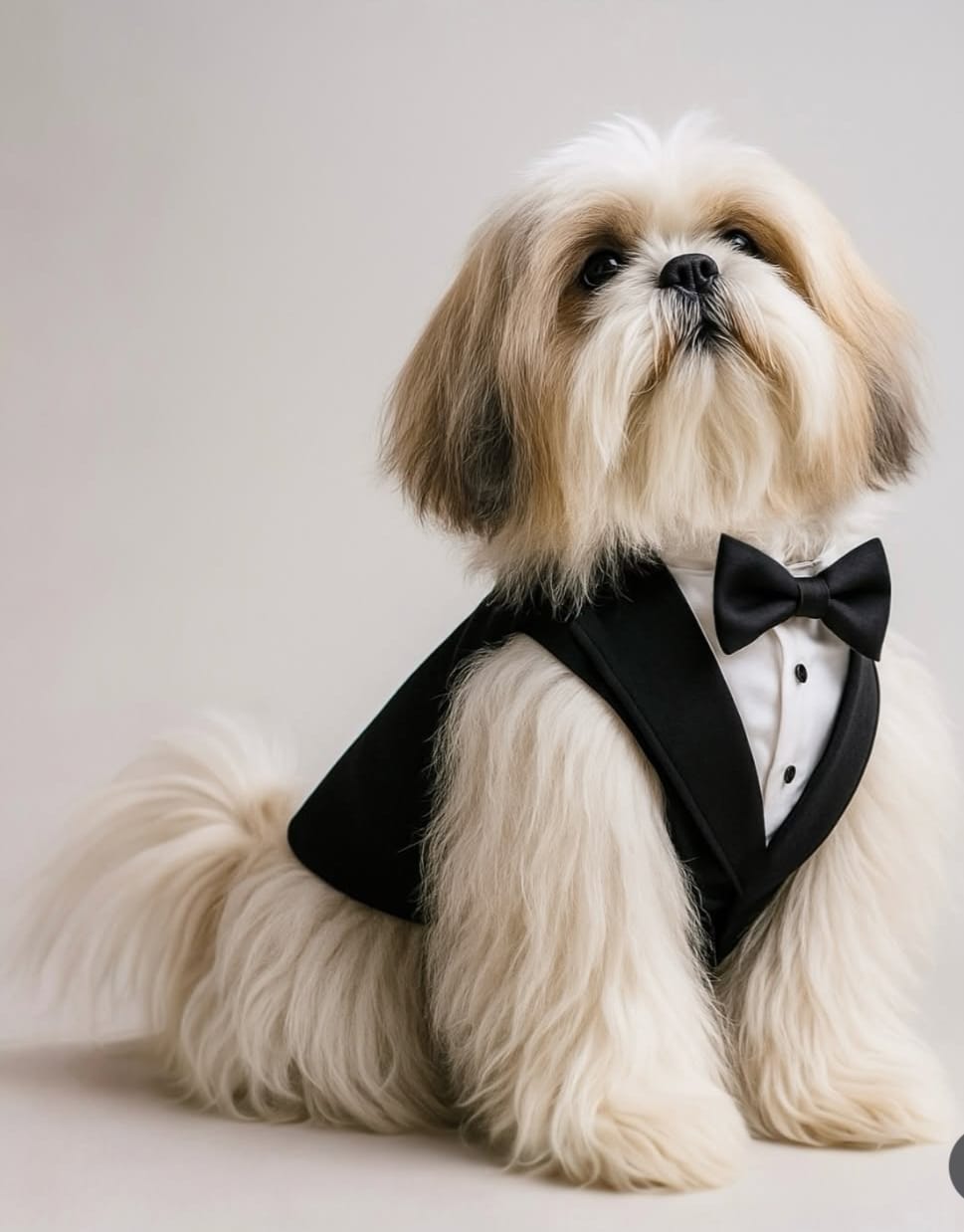 Black & White Tuxedo Suit for Dogs