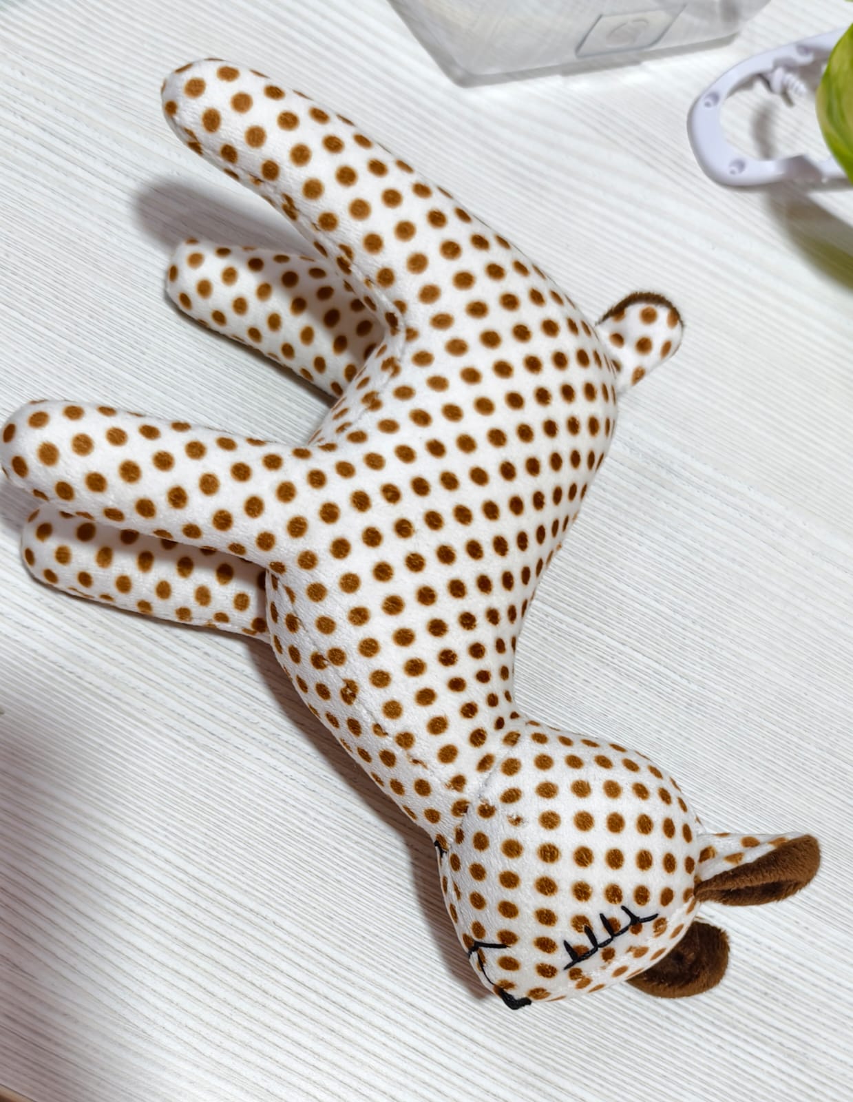Bone-Shaped Chew Toy – Polka Dots