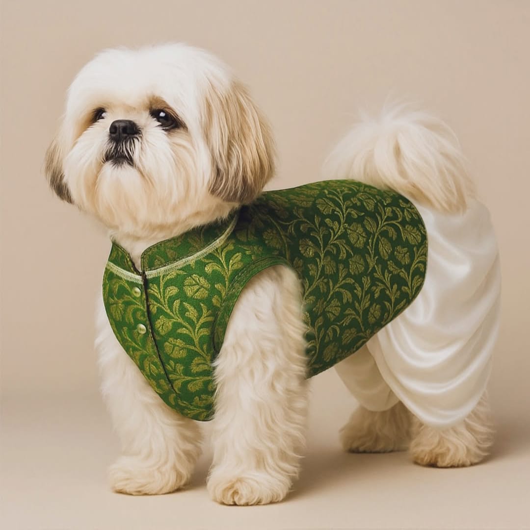 Classic Green Ethnic Jacket