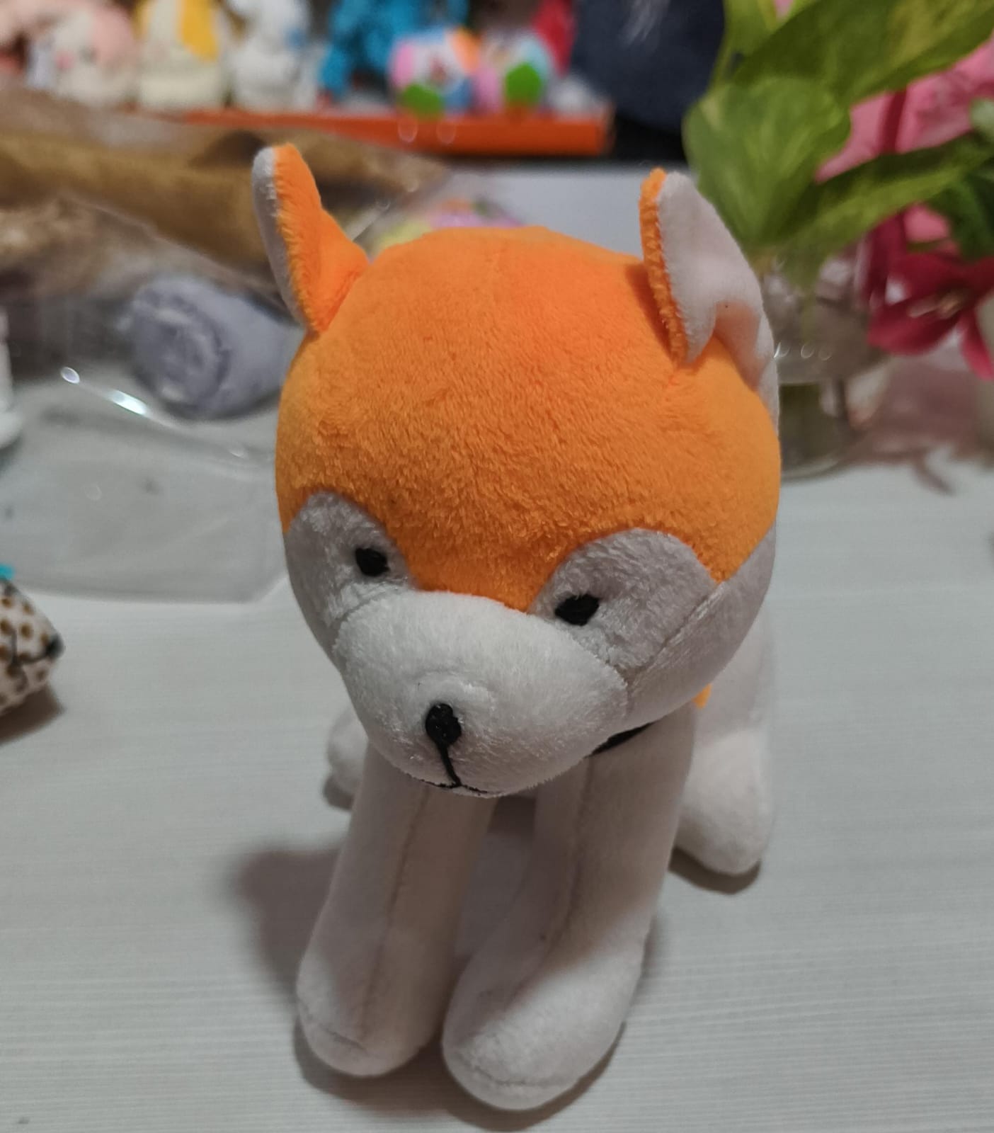 Plush Fox Dog Toy