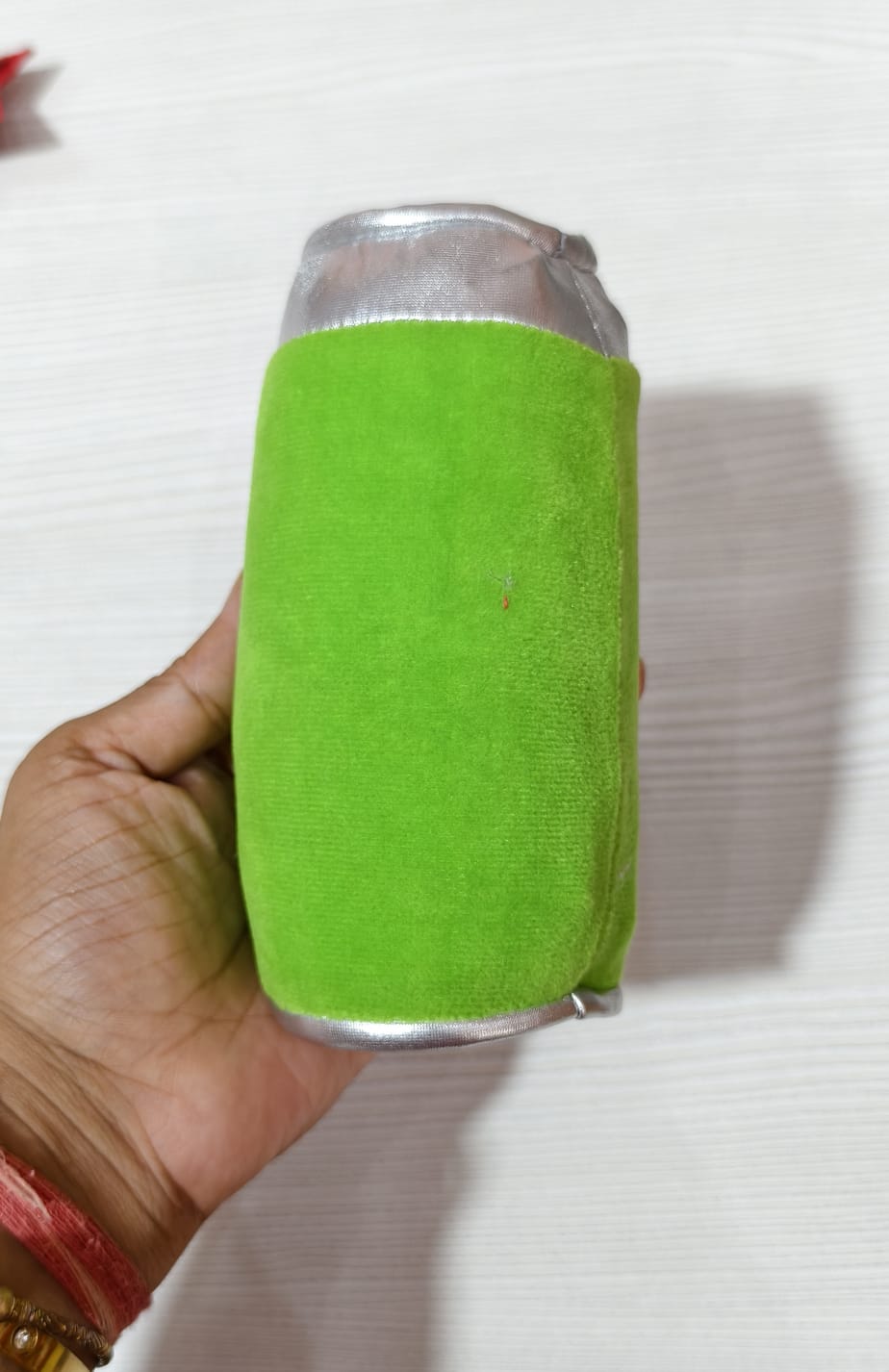 Soft Can-Shaped Toy – Green Cover